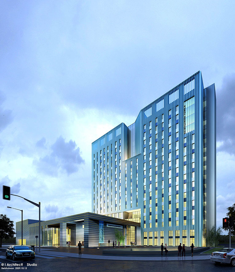 上海江南建筑设计院北水湾大厦室内规划(图1)