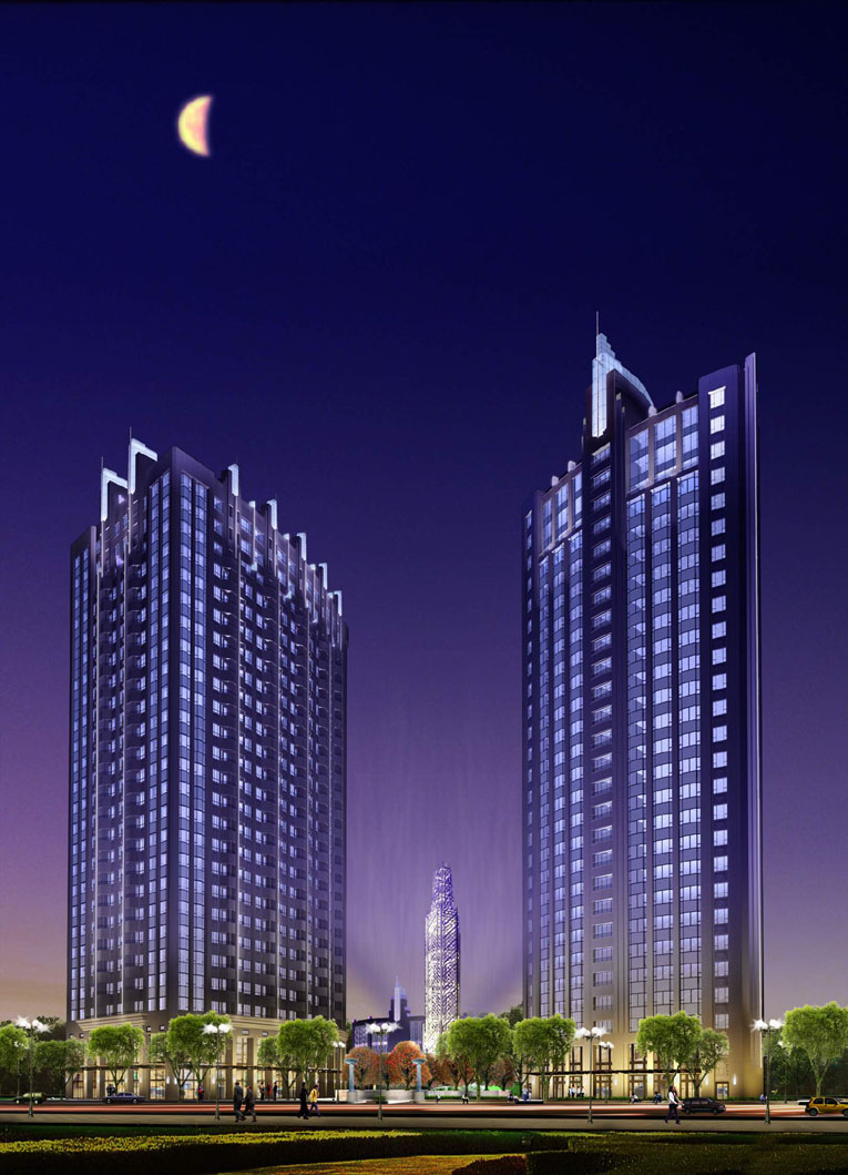 上海仙霞路现代广场建筑设计(图4)