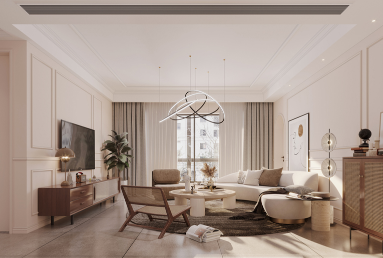 现代奶油风(图1)