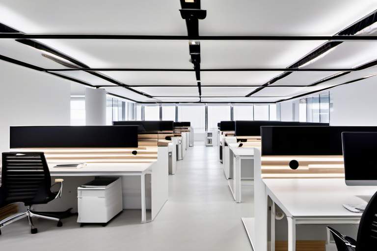 极简黑白灰办公空间(图6)