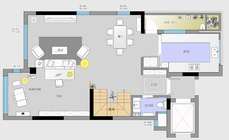 绿地天呈43号502室(图1)