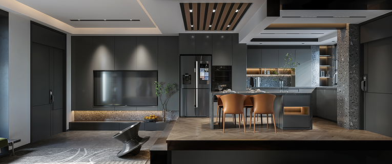 莫里斯花源(别墅)301号装饰设计(图2)